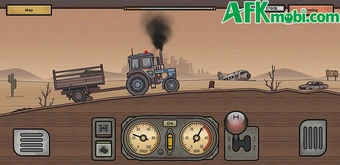 Rust Truck: Wasteland Delivery game mô phỏng lái xe tải 2D
