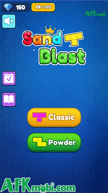 Sand Blast game giải đố xếp khối với hiệu ứng vật lý của cát