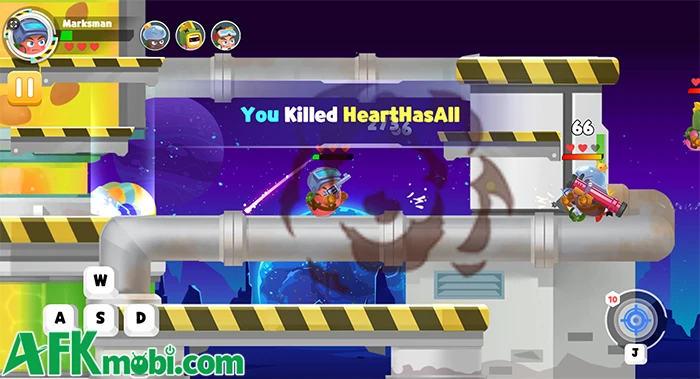Sausage Man Shooting Adventure game hành động shooting 2D