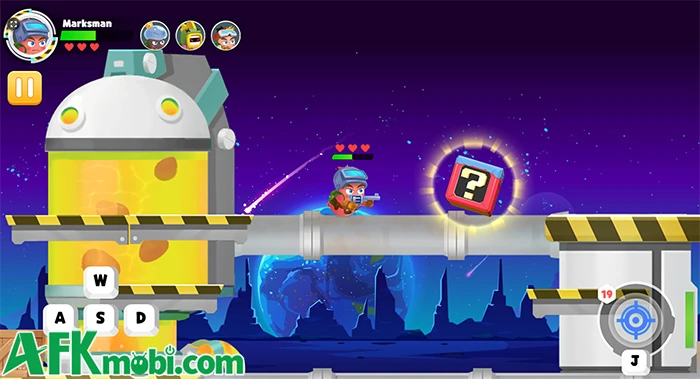 Sausage Man Shooting Adventure game hành động shooting 2D