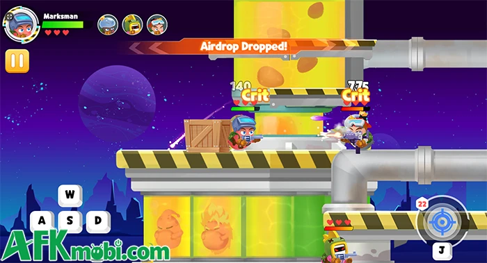 Sausage Man Shooting Adventure game hành động shooting 2D
