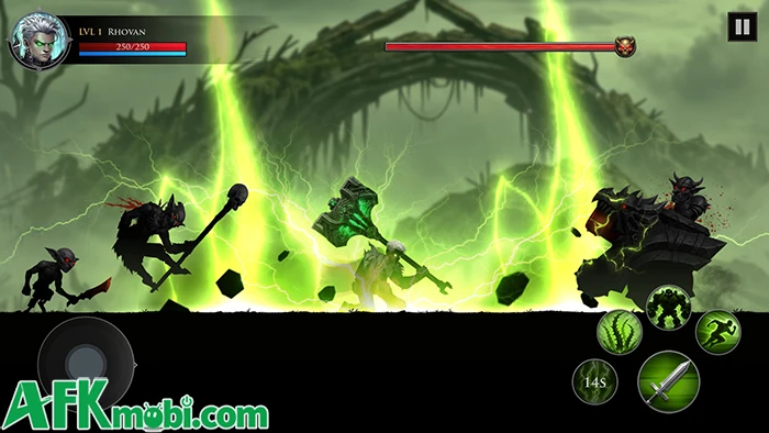 Shadow Requiem: Demon Darkness game hành động chặt chém