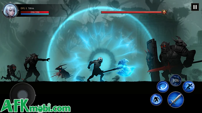 Shadow Requiem: Demon Darkness game hành động chặt chém