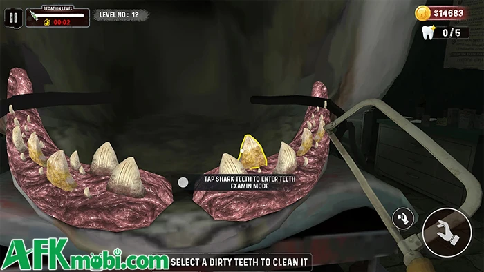 Shark Teeth Dentist Simulator - Làm nha sĩ chữa răng cho cá mập