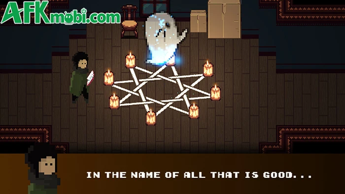 Shelter from the Storm Mobile game giải đố Point & Click pixel 2D