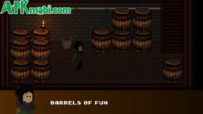 Shelter from the Storm Mobile game giải đố Point & Click pixel 2D
