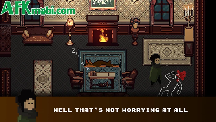 Shelter from the Storm Mobile game giải đố Point & Click pixel 2D