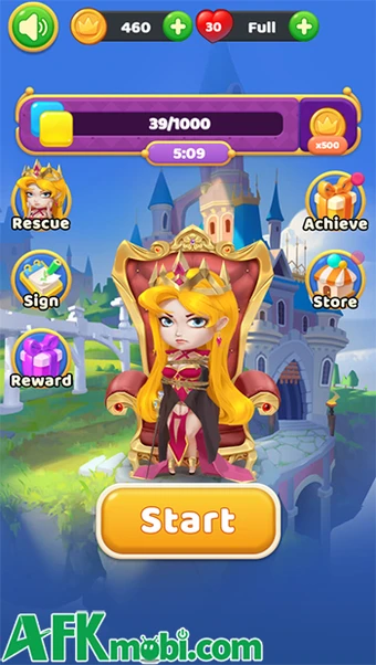 Shoot N Crush game arcade phá gạch bằng những quả bóng nảy