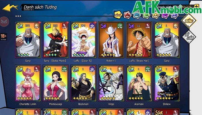 Siêu Hải Trình game đấu tướng chủ đề One Piece về Việt Nam