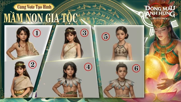 Siêu phẩm Bloodline: Dòng Máu Anh Hùng khiến game thủ Việt tự hào khi đưa Lạc Long Quân và Âu Cơ vào game