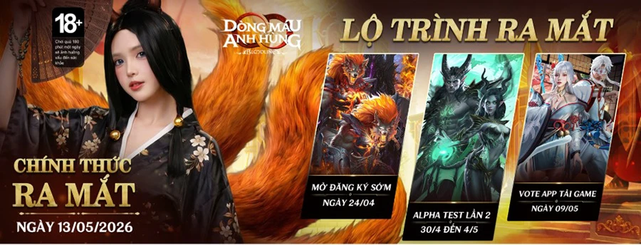 Siêu phẩm Bloodline: Dòng Máu Anh Hùng khiến game thủ Việt tự hào