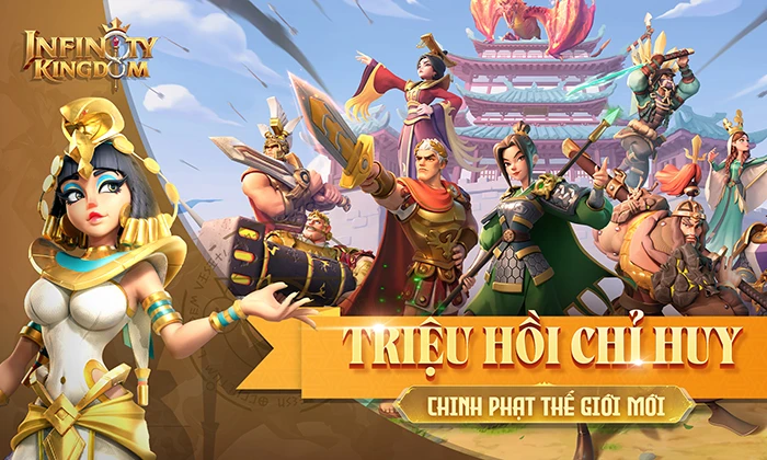 Siêu phẩm Infinity Kingdom chính thức được Funtap phát hành tại Việt Nam