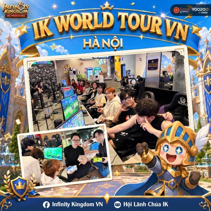 Siêu phẩm Infinity Kingdom chính thức được Funtap phát hành tại Việt Nam
