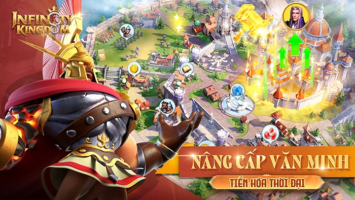 Siêu phẩm Infinity Kingdom chính thức được Funtap phát hành tại Việt Nam