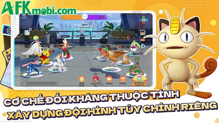 Siêu Tiến Hóa game đấu thú chiến thuật lấy chủ đề Pokémon