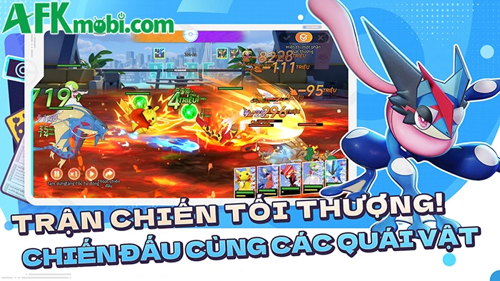 Siêu Tiến Hóa game đấu thú chiến thuật lấy chủ đề Pokémon