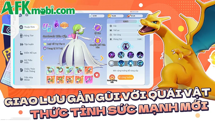 Siêu Tiến Hóa game đấu thú chiến thuật lấy chủ đề Pokémon