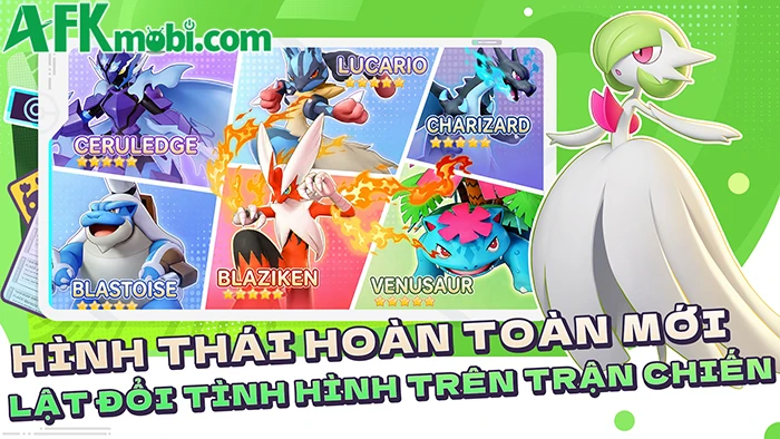 Siêu Tiến Hóa game đấu thú chiến thuật lấy chủ đề Pokémon