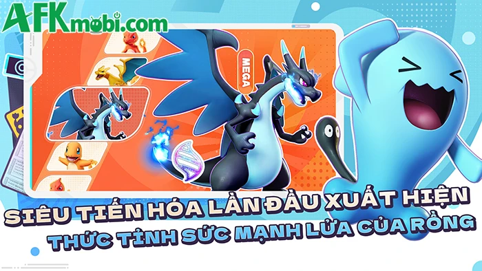 Siêu Tiến Hóa game đấu thú chiến thuật lấy chủ đề Pokémon