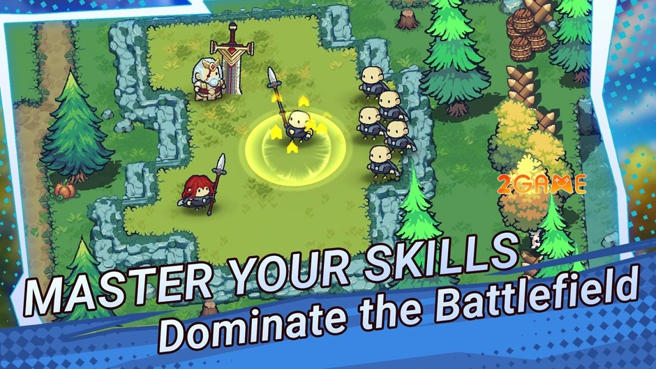 Skill Master - Game MMORPG thách thức óc sáng tạo của game thủ