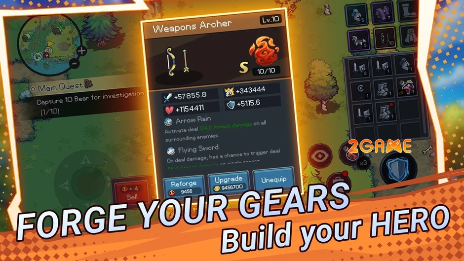 Skill Master - Game MMORPG thách thức óc sáng tạo của game thủ
