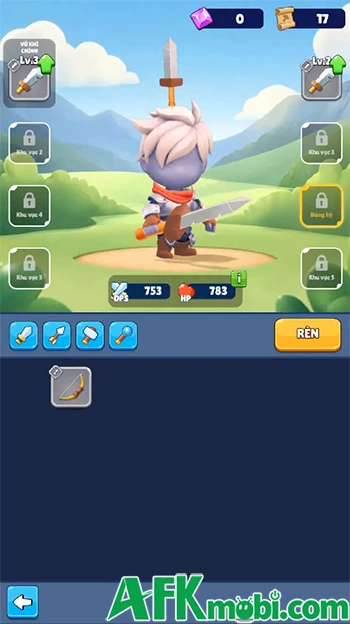 Skull Hero: XP Farm RPG - Chiến đấu săn quái phát triển nhân vật Skull Hero: XP Farm RPG - Chiến đấu săn quái phát triển nhân vật