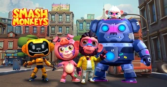 Smash Monkeys - Nơi Tình Bạn “Rạn Nứt” Sau Mỗi Quả Chuối Trượt