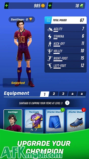 Soccer Clash game bóng đá PvP theo phong cách cầu thủ 1 đối 1