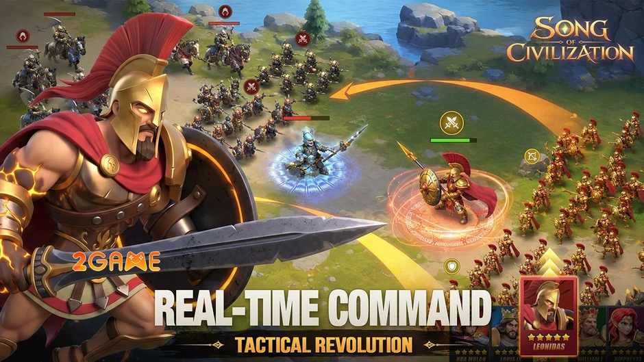 Song of Civilization - Hiện tượng mới dành cho game thủ yêu thích thể loại 4X nhập vai Song of Civilization - Hiện tượng mới dành cho game thủ yêu thích thể loại 4X nhập vai