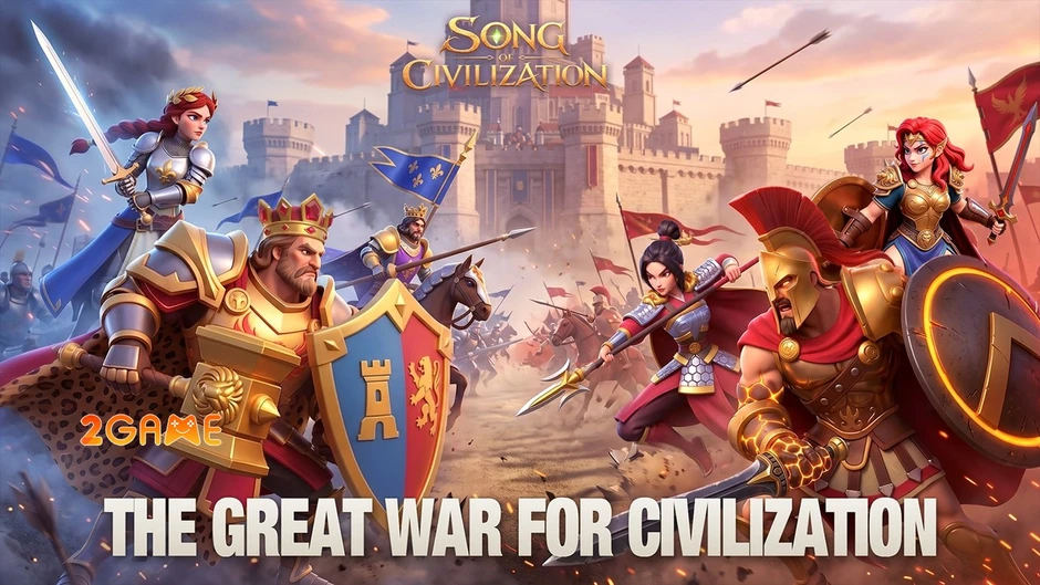 Song of Civilization - Hiện tượng mới dành cho game thủ yêu thích thể loại 4X nhập vai Song of Civilization - Hiện tượng mới dành cho game thủ yêu thích thể loại 4X nhập vai