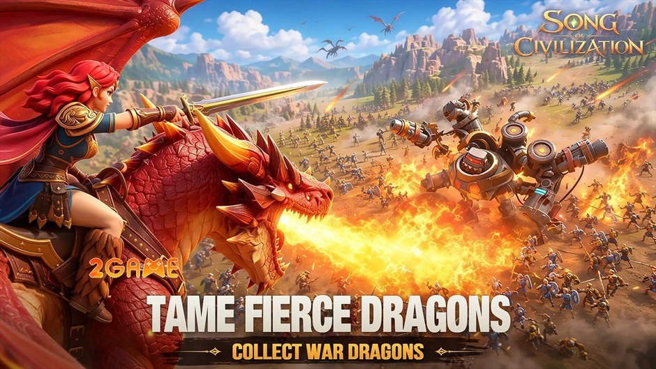 Song of Civilization - Hiện tượng mới dành cho game thủ yêu thích thể loại 4X nhập vai Song of Civilization - Hiện tượng mới dành cho game thủ yêu thích thể loại 4X nhập vai