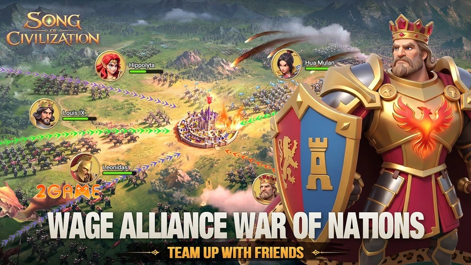 Song of Civilization - Hiện tượng mới dành cho game thủ yêu thích thể loại 4X nhập vai Song of Civilization - Hiện tượng mới dành cho game thủ yêu thích thể loại 4X nhập vai