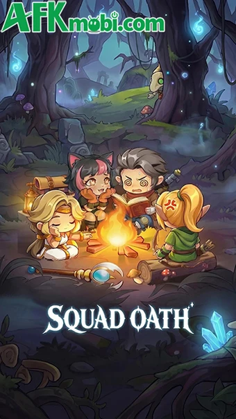 Squad Oath: Xây dựng đội anh hùng chiến đấu với các đợt quái vật