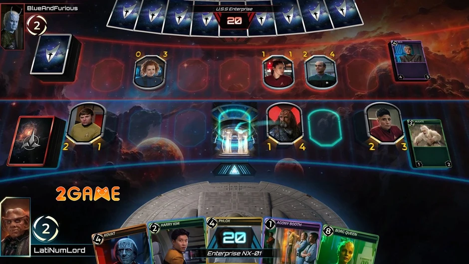 Star Trek: Warp - Game đấu bài với cơ chế 7 làn đường độc nhất vô nhị