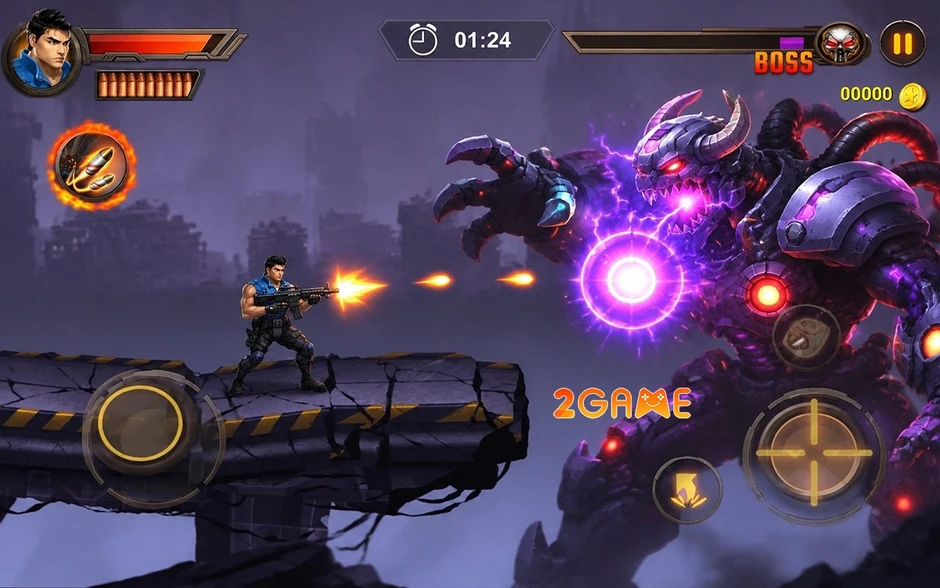 Steel Trooper Shooter - Game bắn súng cổ điển mới khiến màn hình mobile "bốc hoả"