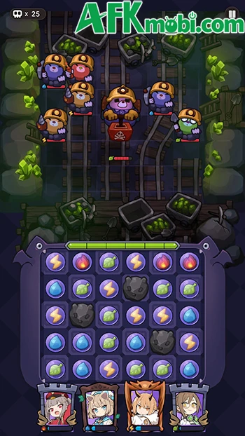 Stella Connect game phòng thủ bằng cơ chế liên kết khối cùng loại