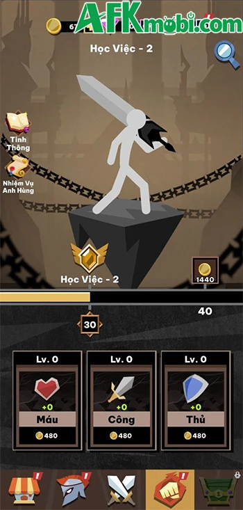 Stickman Survivor: Idle RPG với các cuộc chiến sinh tồn tự động Stickman Survivor: Idle RPG với các cuộc chiến sinh tồn tự động