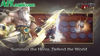 Summon Lord - Sử dụng những nhân vật thần thoại để phòng thủ