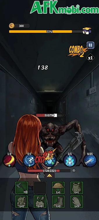 Survivior Run game chiến thuật roguelike đơn giản chủ đề kinh dị