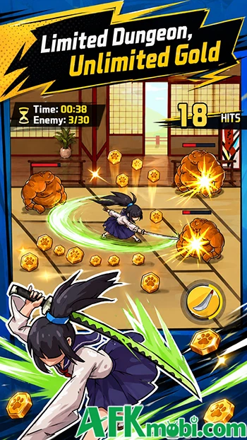 Swordash: Hunter Rise game hành động roguelike màn hình dọc Swordash: Hunter Rise game hành động roguelike màn hình dọc