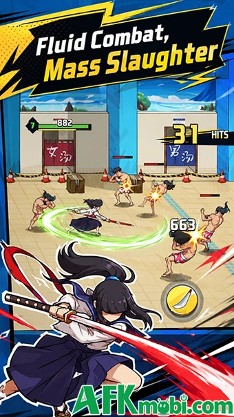 Swordash: Hunter Rise game hành động roguelike màn hình dọc
