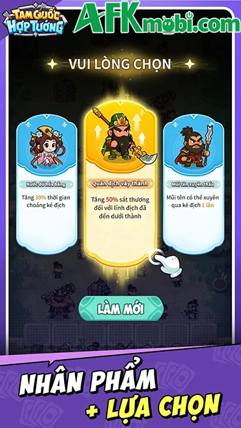 Tam Quốc Hợp Tướng game phòng thủ với cơ chế hợp nhất tướng Tam Quốc Hợp Tướng game phòng thủ với cơ chế hợp nhất tướng