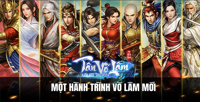 Tân Võ Lâm chính thức ra mắt, mở ra chương mới cho dòng game kiếm hiệp nhập vai tại Việt Nam