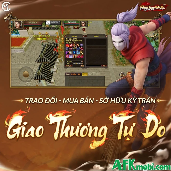 Tàng Long Bất Bại tái hiện lại TLBB Online huyền thoại trên di động Tàng Long Bất Bại tái hiện lại TLBB Online huyền thoại trên di động