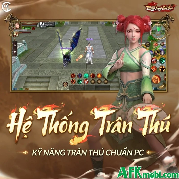 Tàng Long Bất Bại tái hiện lại TLBB Online huyền thoại trên di động Tàng Long Bất Bại tái hiện lại TLBB Online huyền thoại trên di động