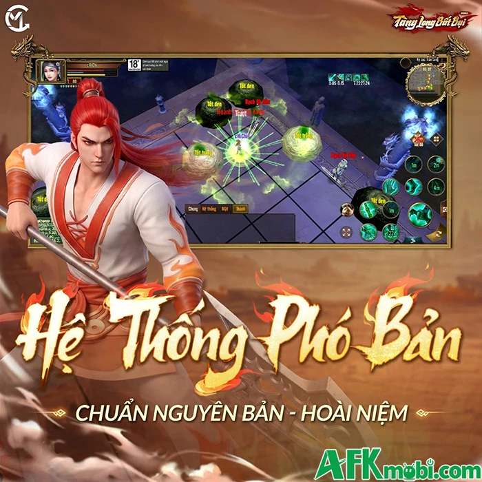 Tàng Long Bất Bại tái hiện lại TLBB Online huyền thoại trên di động Tàng Long Bất Bại tái hiện lại TLBB Online huyền thoại trên di động