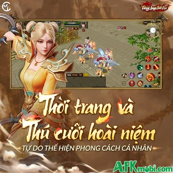 Tàng Long Bất Bại tái hiện lại TLBB Online huyền thoại trên di động