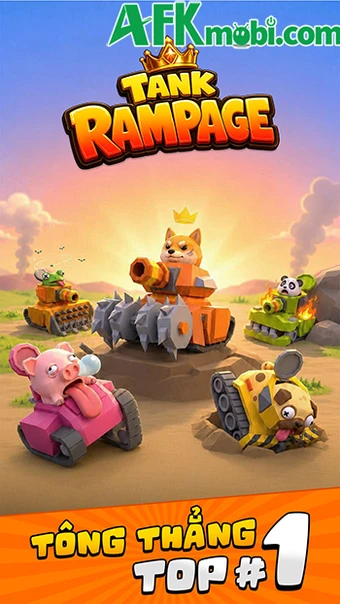 Tank Rampage: Arena Smash - Điều khiển xe tăng loạn chiến