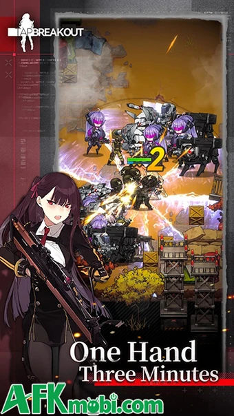 Tap Break Out game hành động đơn giản lấy chủ đề Girls’ Frontline