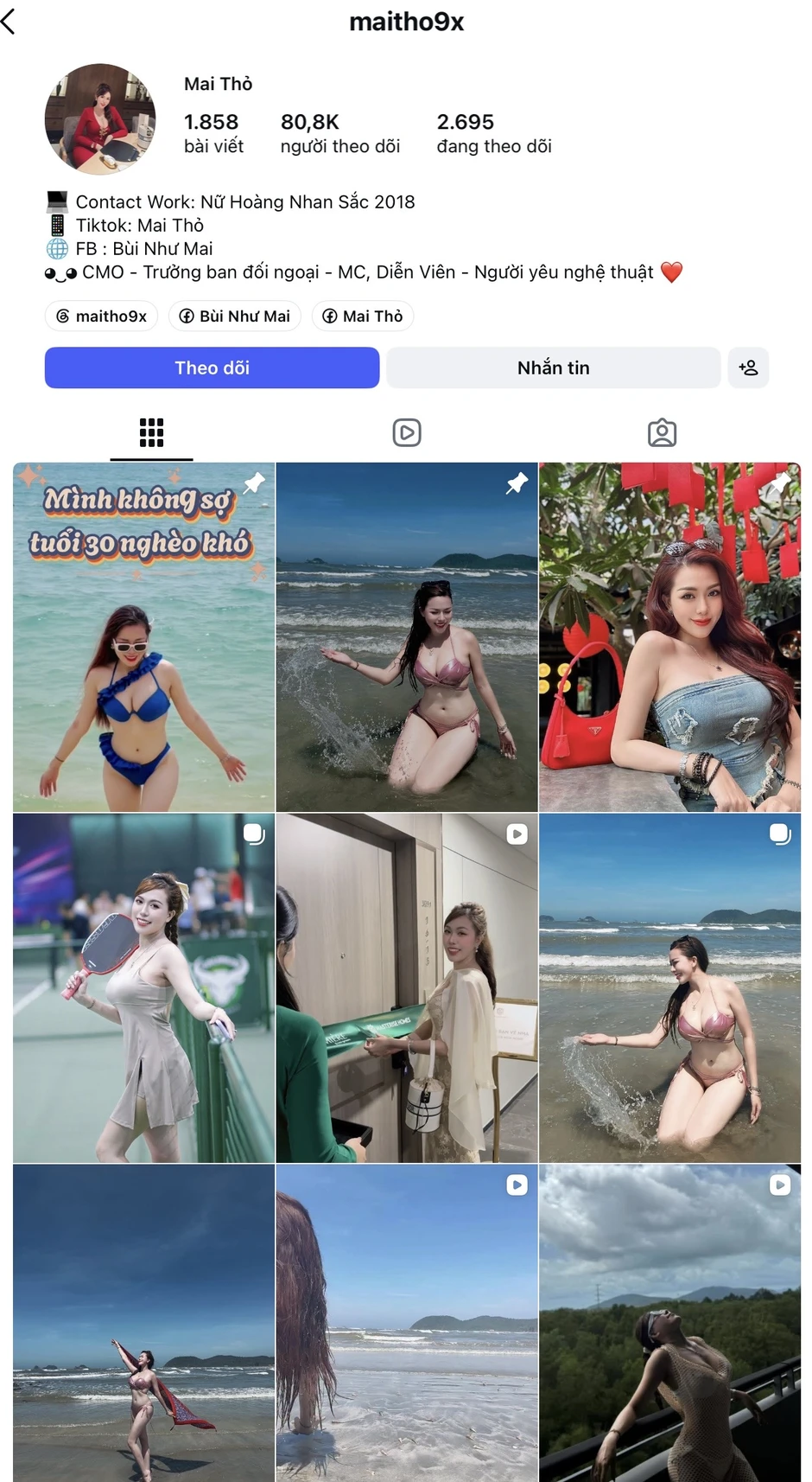 Thả nhẹ ảnh checkin, nàng pick thủ gây chú ý Thả nhẹ ảnh checkin, nàng pick thủ gây chú ý